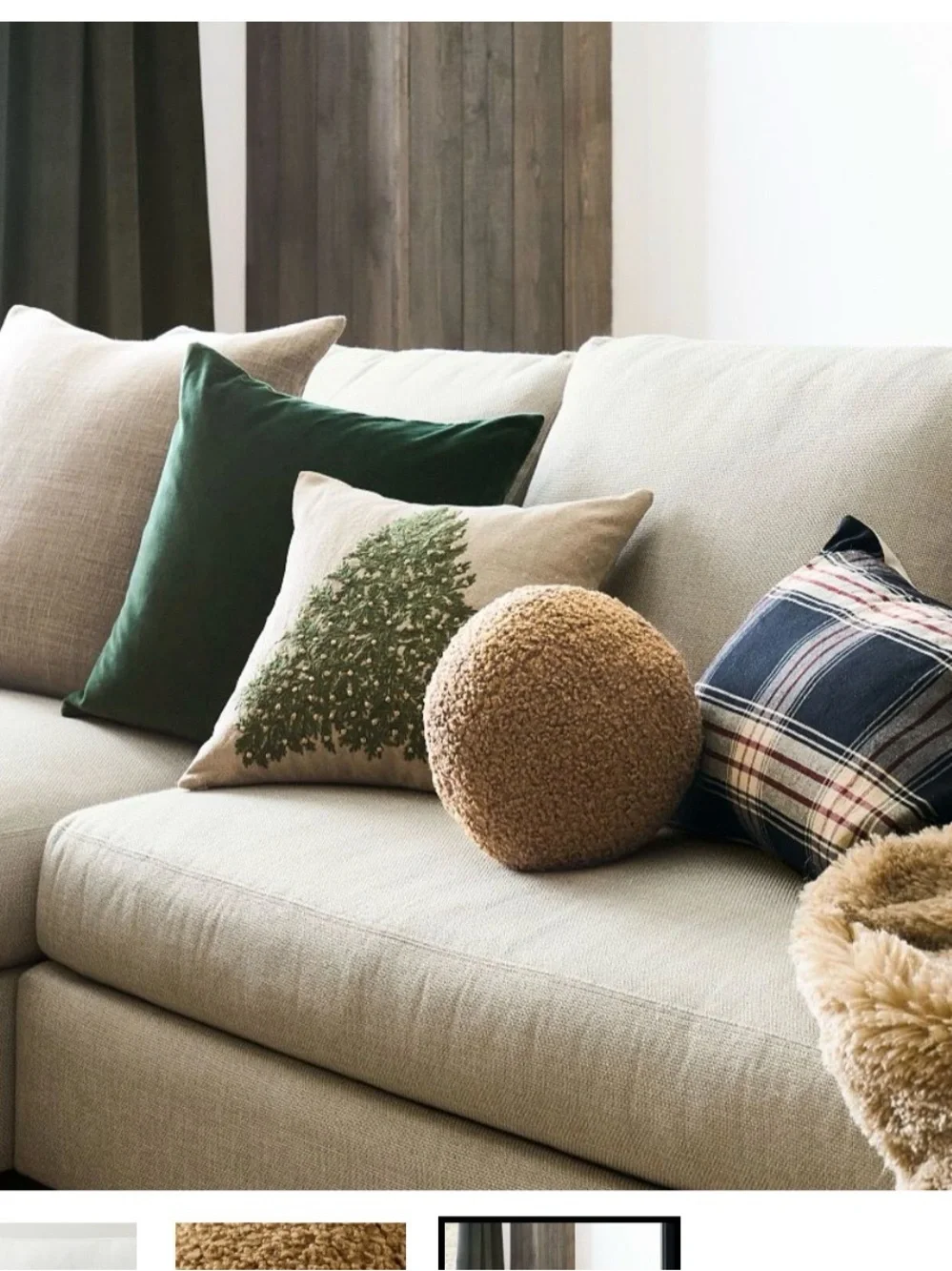 Cozy Teddy Ball Pillow